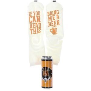 Women Men Funny Beer Can Socks